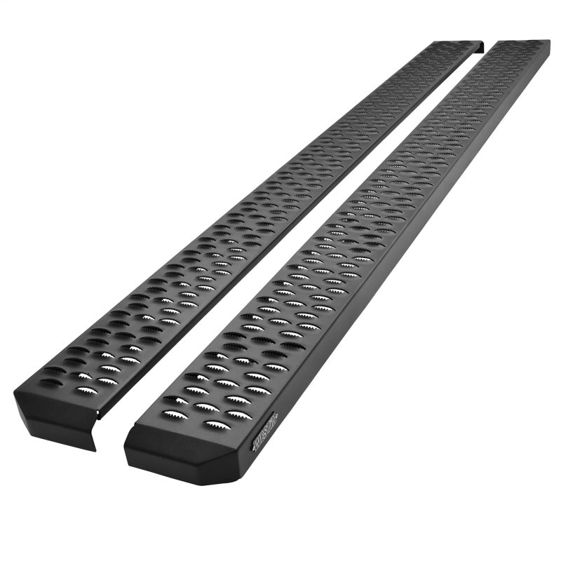 Load image into Gallery viewer, Westin Grate Steps Running Boards 79 in - Textured Black
