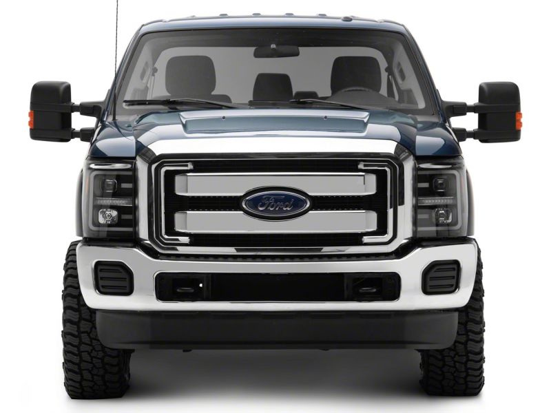 Load image into Gallery viewer, Raxiom 11-16 Ford F-250 Super Duty LED Projector Headlights - Blk Housing (Clear Lens)
