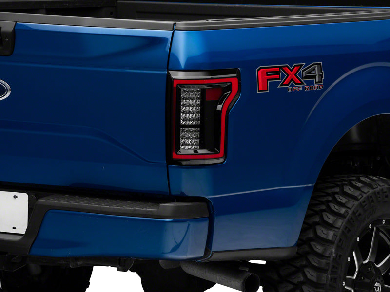 Load image into Gallery viewer, Raxiom 15-17 Ford F-150 LED Tail Lights- Blk Housing (Smoked Lens)
