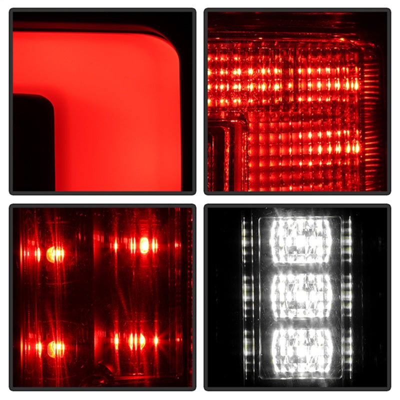 Load image into Gallery viewer, Spyder 21-23 Ford F150 (Halogen w/ Blind Spot) Full LED Tail Lights - Black (ALT-YD-FF15021HALBS-BK)
