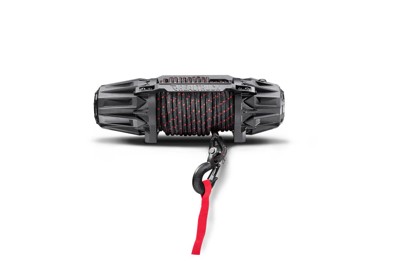 Load image into Gallery viewer, RealTruck Universal Traction Recovery 10K Winch - Black
