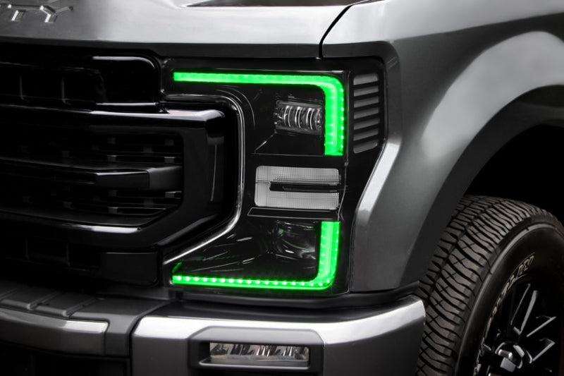 Load image into Gallery viewer, Oracle 2022 Ford F250/350 Super Duty Dynamic ColorSHIFT Headlight DRL Kit w/Switchback
