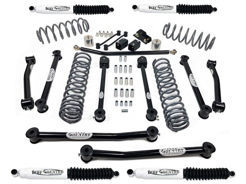 Load image into Gallery viewer, Tuff Country 18-23 Jeep Wrangler JLU (4 door Models Only) 4in Lift Kit (SX8000 Shocks)
