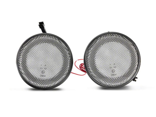 Raxiom 07-18 Jeep Wrangler JK Axial Series LED Turn Signals w/ Halo- Clear