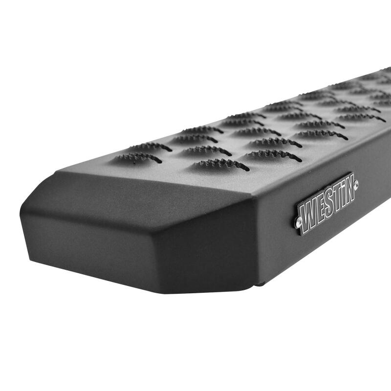 Load image into Gallery viewer, Westin Grate Steps Running Boards 79 in - Textured Black
