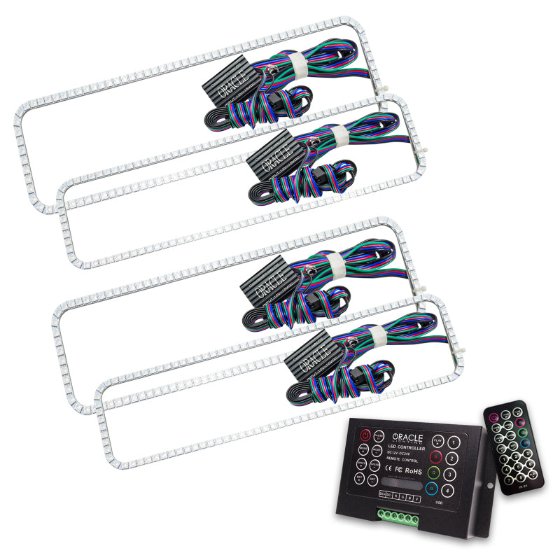 Load image into Gallery viewer, Oracle Ford F250 05-07 Halo Kit - ColorSHIFT w/ 2.0 Controller
