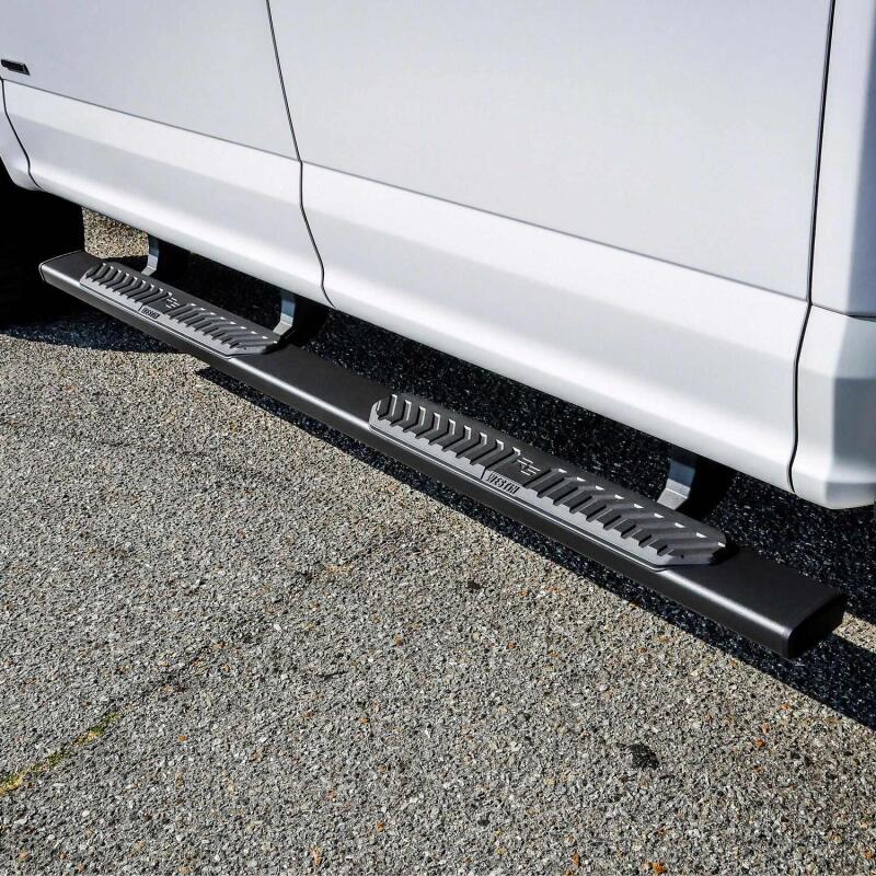 Load image into Gallery viewer, Westin Ram 15-21 Ford F-150 / 17-21 Ford F-250 &amp; F350 Crew Cab R5 XD Nerf Step Bars - Black
