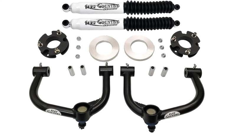 Load image into Gallery viewer, Tuff Country 21-22 Ford F-150 4x4 3in Front Lift Kit w/Ball Joint Upper Control Arms and Shocks
