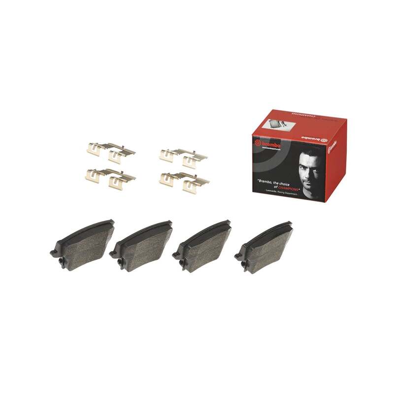 Load image into Gallery viewer, Brembo OE 05-20 Chrysler 300/09-20 Dodge Challenger/06-20 Charger Low-Met Brake Pad - Rear
