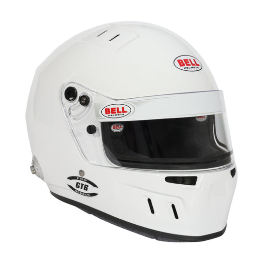 Bell Helmet Gt6 White (Hans) 3Xl(65 - 66) Fia8859-2024/Sa2025