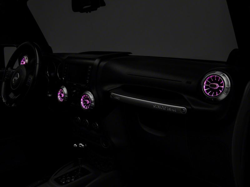 Load image into Gallery viewer, Raxiom 11-18 Jeep Wrangler JK LED Ambient Vent Lighting Kit
