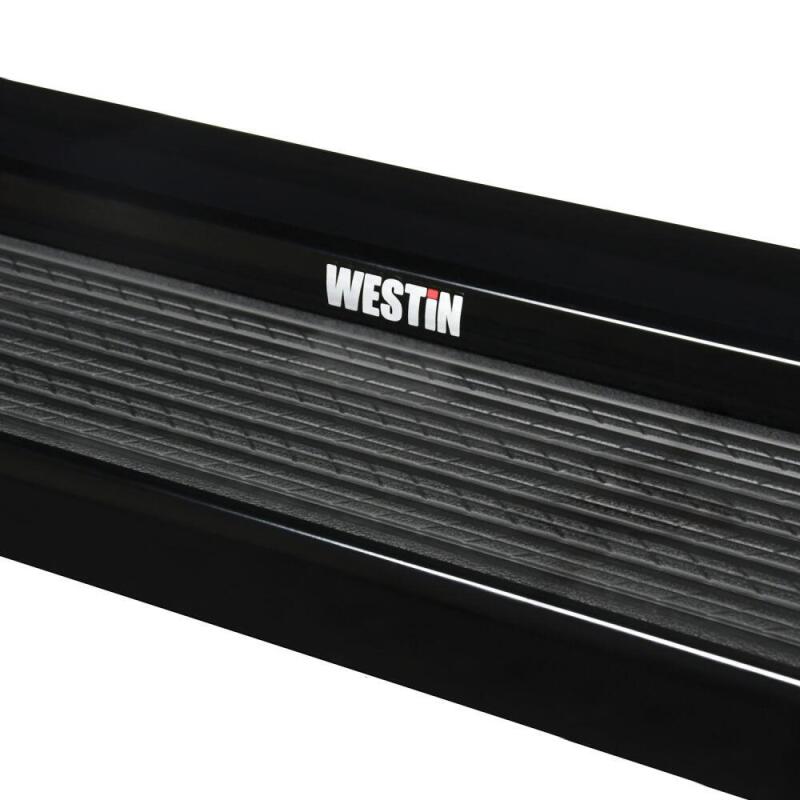 Load image into Gallery viewer, Westin SG6 Black Aluminum Running Boards 79 in
