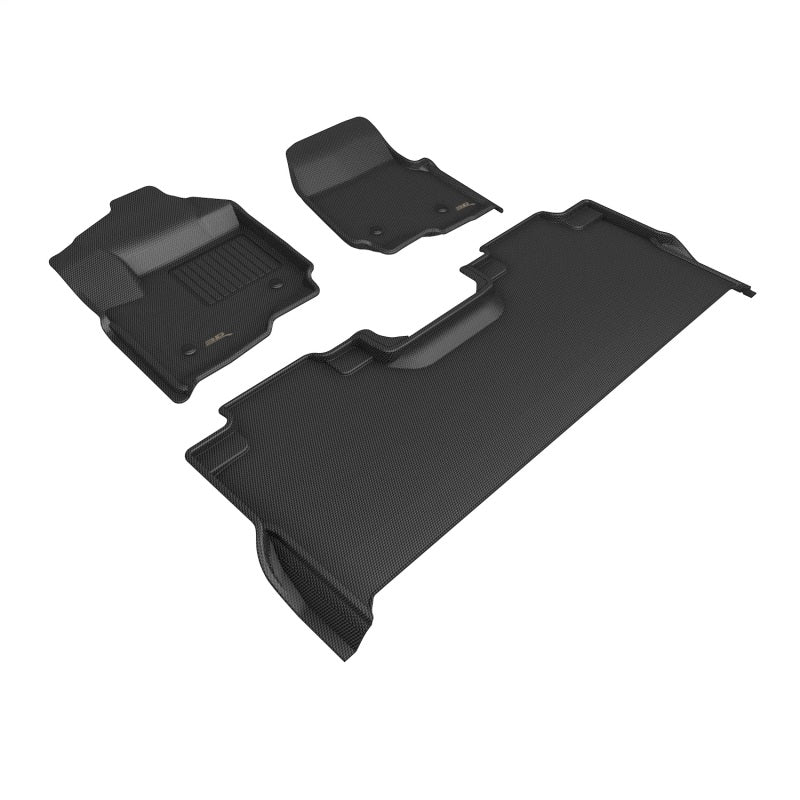 Load image into Gallery viewer, 3D MAXpider 23-26 Ford F-250/F-350/F-450 Crew Cab Kagu Black Full Set
