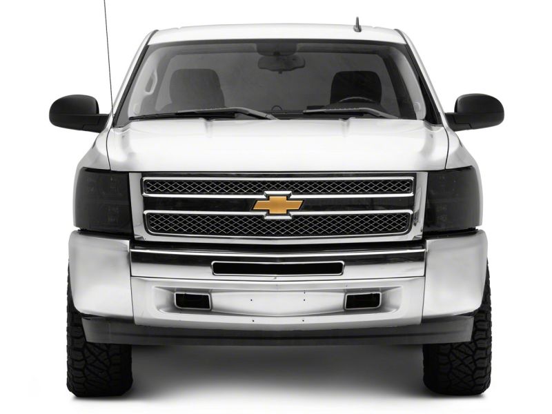 Load image into Gallery viewer, Raxiom 07-14 Chevrolet Silverado 1500 HD Axial OEM RepHeadlights- Chrome Housing- Smoked Lens
