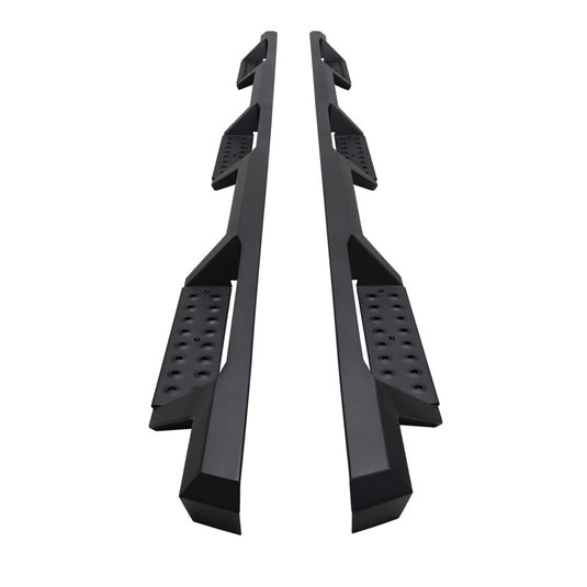 Westin/HDX 19-20 Ram 2500/3500 Crew Cab (8ft Bed) Drop Wheel to Wheel Nerf Step Bars - Txt Black