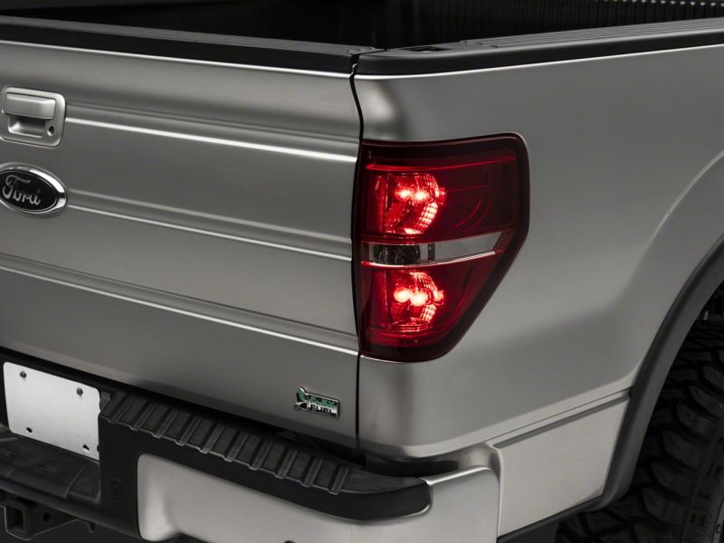 Load image into Gallery viewer, Raxiom 09-14 Ford F-150 Styleside Tail Lights- Chrome Housing - Red/Clear Lens
