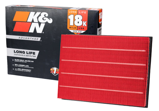 K&N Universal Clamp-On Air Filter 6in Id Flg 7-1/2in Od 12in H