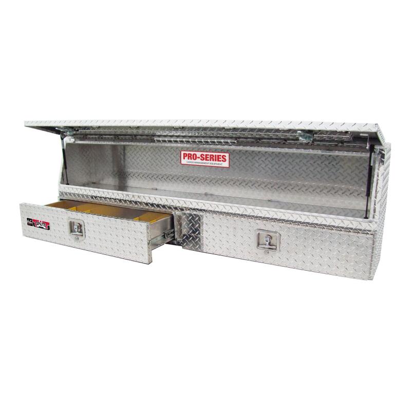 Load image into Gallery viewer, Westin/Brute Contractor TopSider 72in w/ Drawers &amp; Doors - Aluminum
