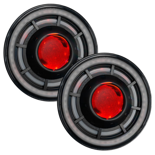 ORACLE Lighting 0718 Jeep Wrangler JK Oculus 7in ColorSHIFT Bi-LED Projector Headlights