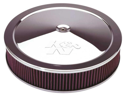 K&N 7-5/16in Flange 16india 3-1/4in h 1indrop Base