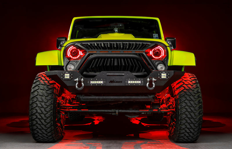 Load image into Gallery viewer, ORACLE Lighting 0718 Jeep Wrangler JK Oculus 7in ColorSHIFT Bi-LED Projector Headlights
