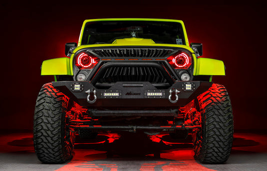Oracle Oculus 7in ColorSHIFT Bi-LED Projector Headlights for Jeep Wrangler JK