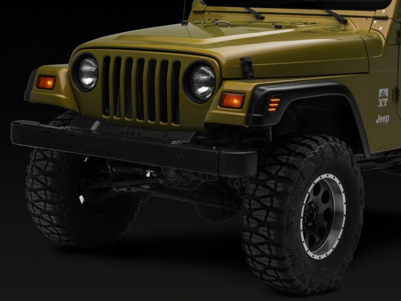 Load image into Gallery viewer, Raxiom 97-06 Jeep Wrangler TJ Axial Series LED Side Marker Lamps- Smoked
