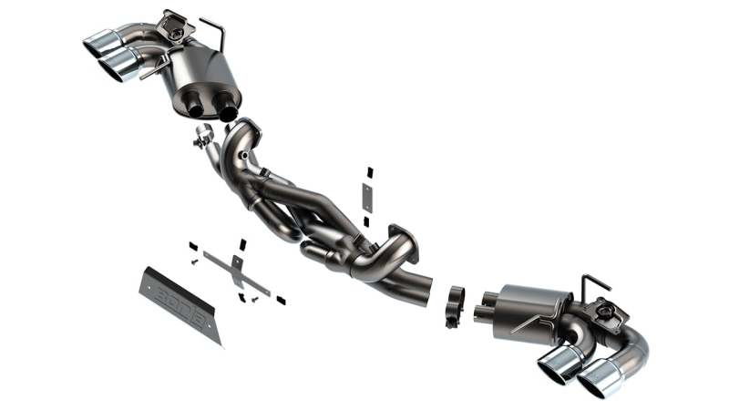 Load image into Gallery viewer, Borla 20-23 Chevrolet Corvette Stingray ATAK Cat-Back Exhaust System (Euro Spec)
