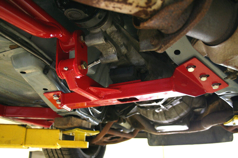 Load image into Gallery viewer, UMI Performance 82-92 GM F-Body Tunnel Mounted Trq. Arm Fits T5 TH350- No Loop - Red
