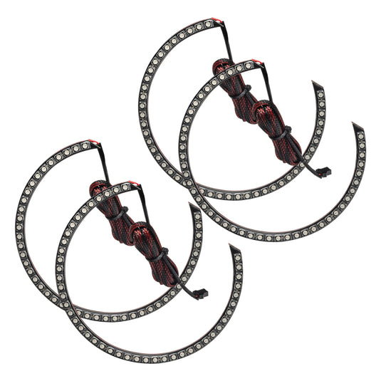 Oracle 15-23 Dodge Challenger Dynamic Surface Mount Headlight Halo Kit -