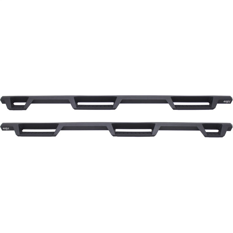 Load image into Gallery viewer, Westin 99-16 Ford F-250/350/450/550 CC (6.75ft Bed) HDX Drop Whl to Whl Nerf Step Bars - Text Blk
