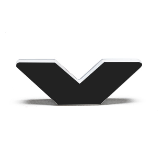 ORACLE Lighting Universal Illuminated LED Letter Badges - Matte Blk Surface Finish - V