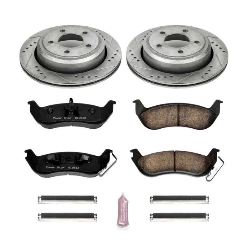 Load image into Gallery viewer, Power Stop 10-11 Ford Ranger Rear Z23 Evolution Sport Brake Kit
