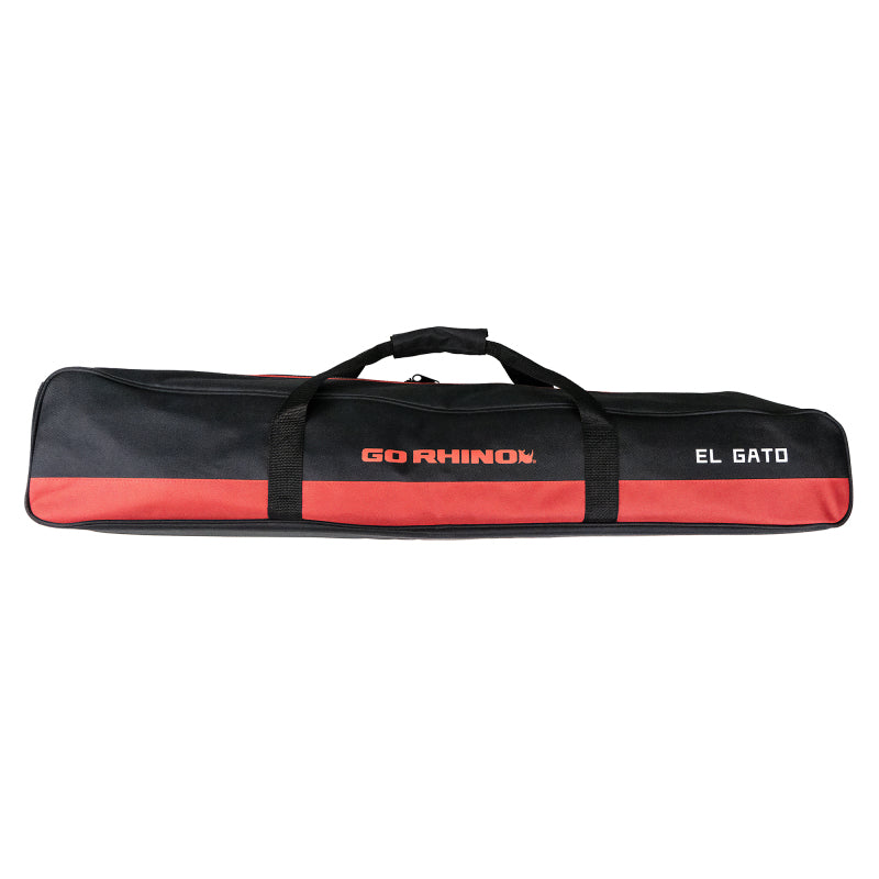 Load image into Gallery viewer, Go Rhino XVenture Gear El Gato EG1 Hydraulic Jack Bag - Black/Red Nylon
