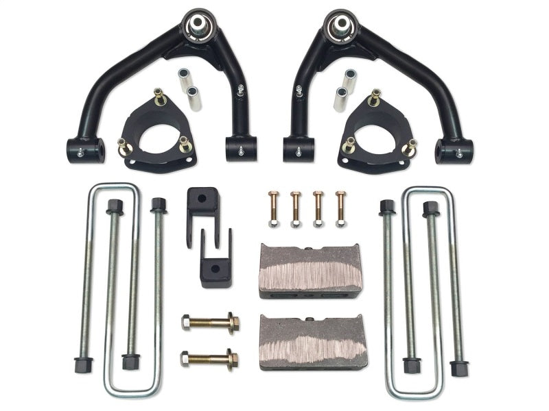 Load image into Gallery viewer, Tuff Country 07-18 Silverado 1500 2wd 4in Uni-Ball Lift Kit (w/1 Pc OE Cast Stl Up Arm SX8000)
