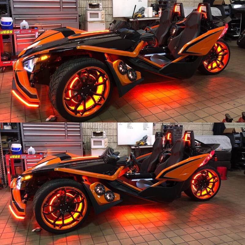 Load image into Gallery viewer, Oracle LED Illuminated Wheel Rings - ColorSHIFT - 15in. - ColorSHIFT No Remote
