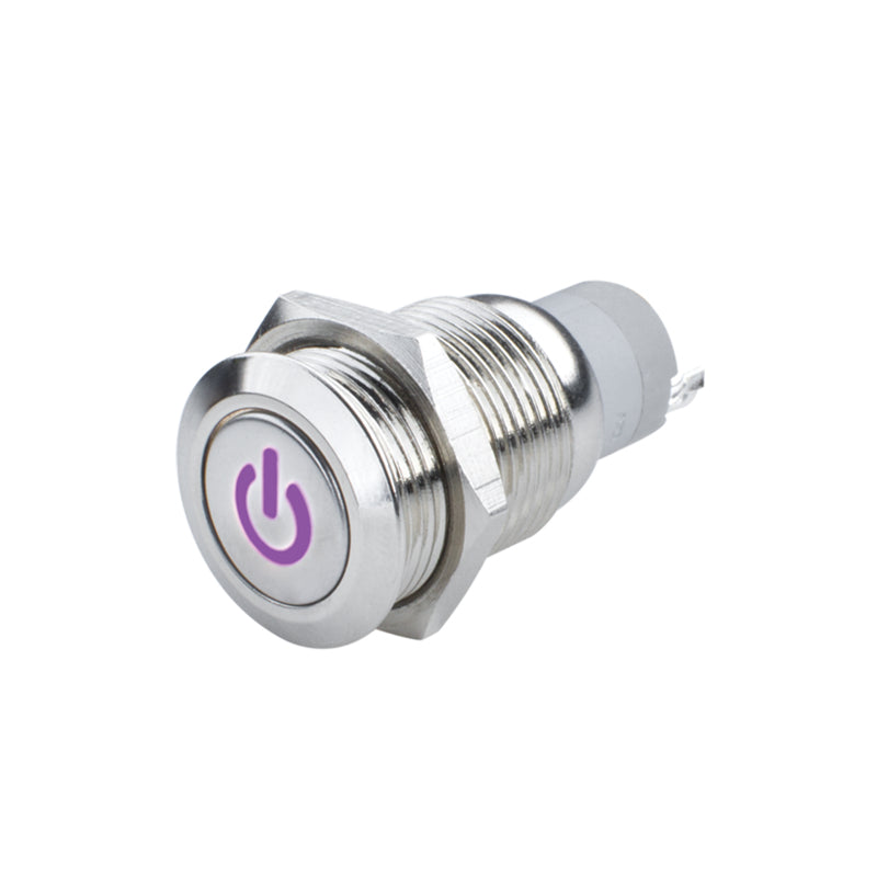 Load image into Gallery viewer, Oracle Power Symbol On/Off Flush Mount LED Switch - UV/Purple
