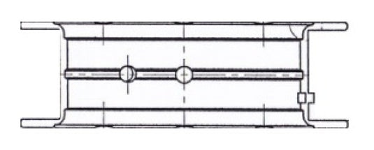 ACL TRIMETAL - Chevrolet V8 4.8/5.3/5.7/6.0L Gen III 1997-on Engine Crankshaft Main Bearing Set