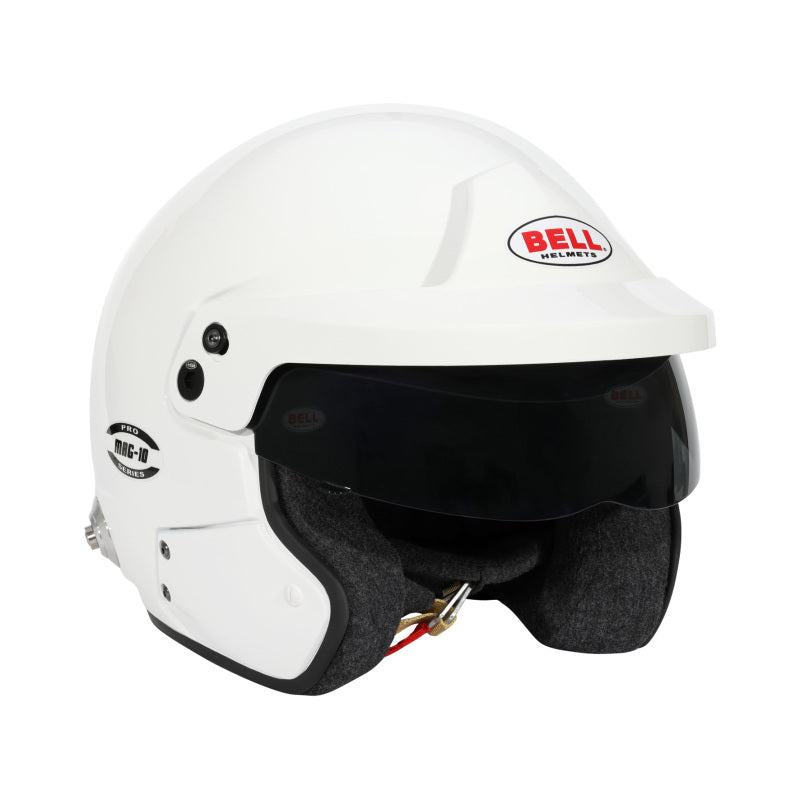 Load image into Gallery viewer, Bell Helmet Mag-10 White (Hans) 56(7) Fia8859-2024/Sa2025
