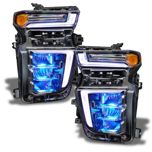 Oracle 20-21 Chevy Silverado HD 2500RGB Headlight Demon Eye Kit - w/o Controller
