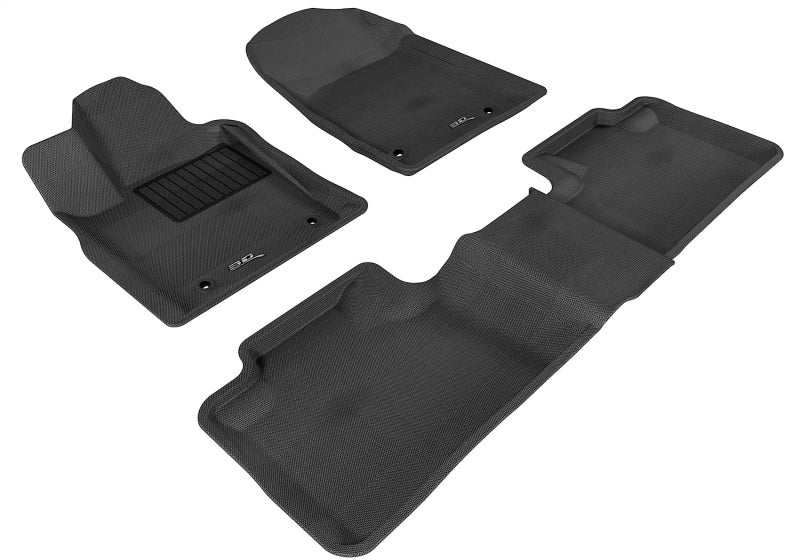 Load image into Gallery viewer, 3D MAXpider 13-22 Jeep Grand Cherokee (WK) Kagu Black Full Set (2 Posts IN PASSENGERS SIDE)
