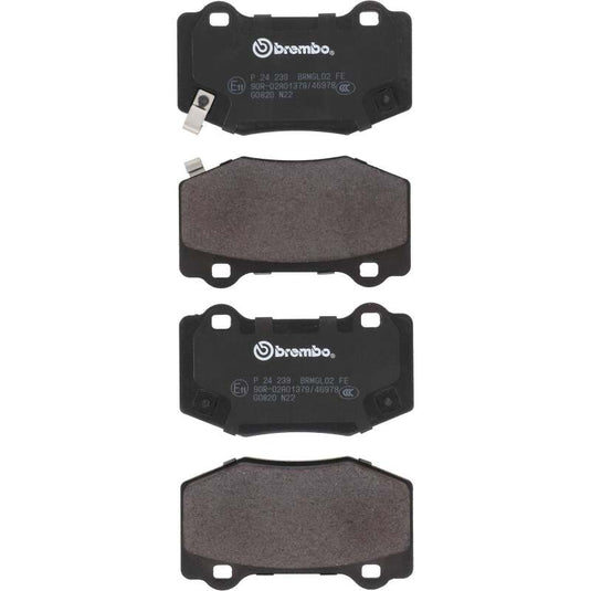 Brembo OE 15-22 Ford Mustang PRIME Low-Met Brake Pad - Rear