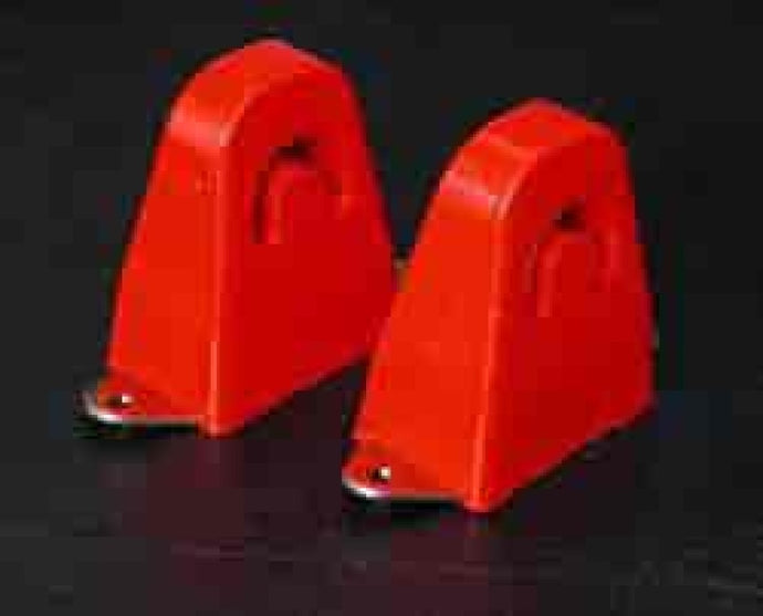 Daystar 87-95 Jeep Wrangler YJ Front Extended Bump Stops - Red