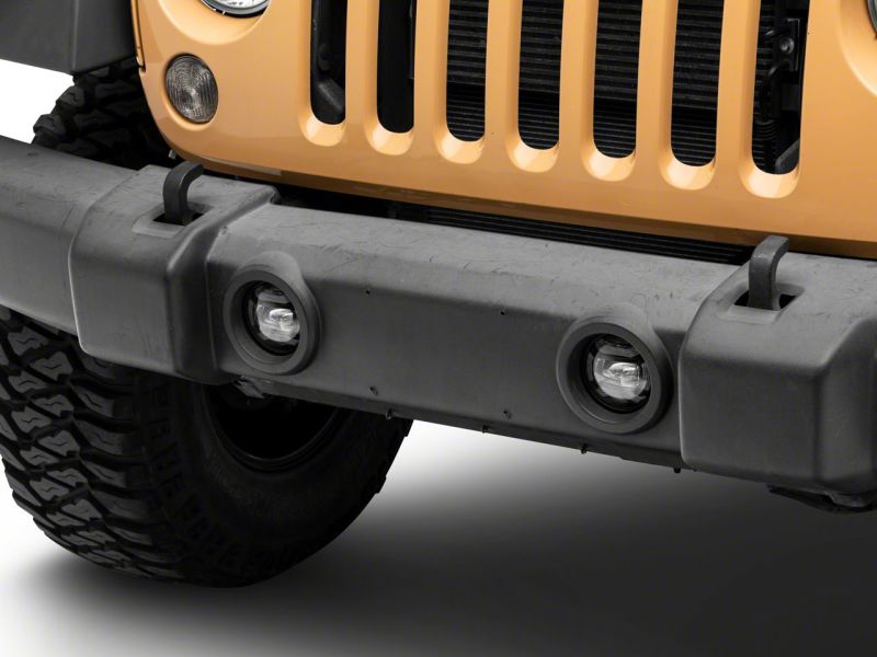 Load image into Gallery viewer, Raxiom 07-18 Jeep Wrangler JK Axial Series 4-In LED Fog Lights- Clear

