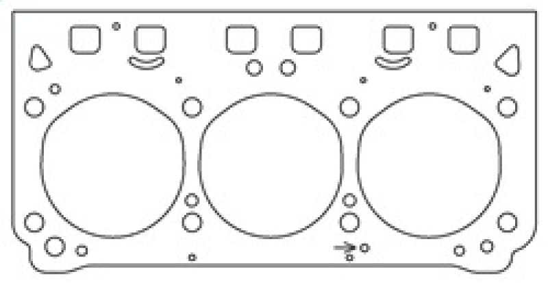 Load image into Gallery viewer, Cometic Buick 3800 Series II/III V6 .075in MLS Cylinder Head Gasket - 3.840in Bore - RHS
