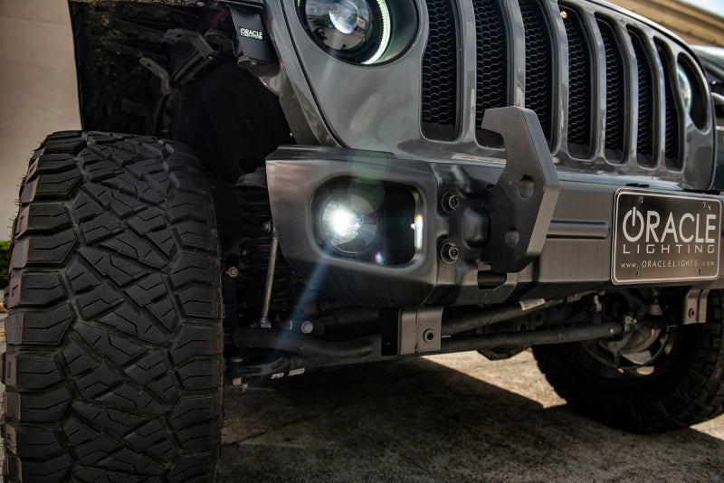 Load image into Gallery viewer, Oracle Jeep Wrangler JK/JL/JT High Performance W LED Fog Lights - ColorSHIFT - Dynamic

