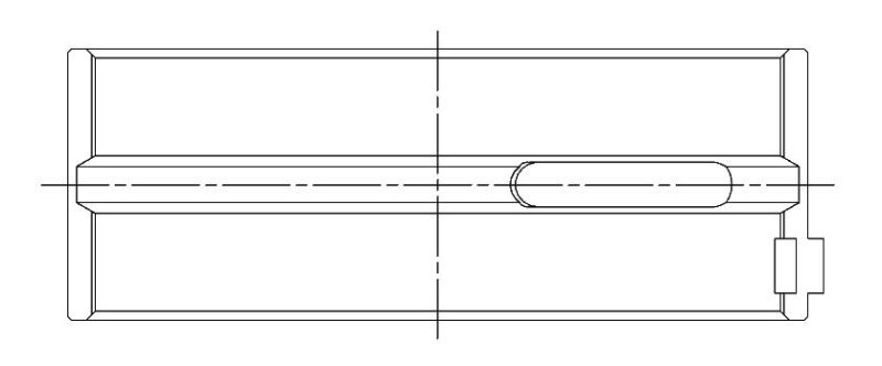 Load image into Gallery viewer, ACL Ford 4 2300 (Single Spark Plug engines) Race Series Engine Crankshaft Main Bearing Set
