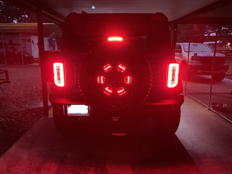 Load image into Gallery viewer, Oracle LED Illuminated Wheel Ring 3rd Brake Light - Red
