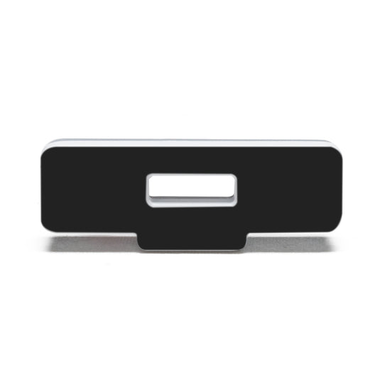 ORACLE Lighting Universal Illuminated LED Letter Badges - Matte Blk Surface Finish - Q