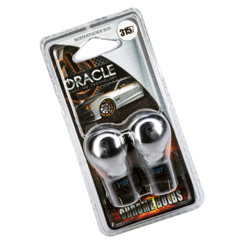 Load image into Gallery viewer, Oracle 3157 Chrome Bulbs (Pair) - White
